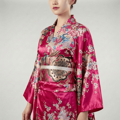 Kimono Floral Femme Japonais