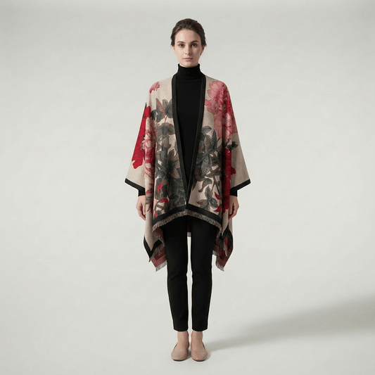 Kimono Floral Rouge