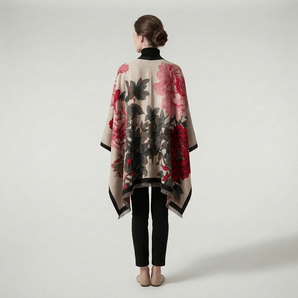 Kimono Floral Rouge