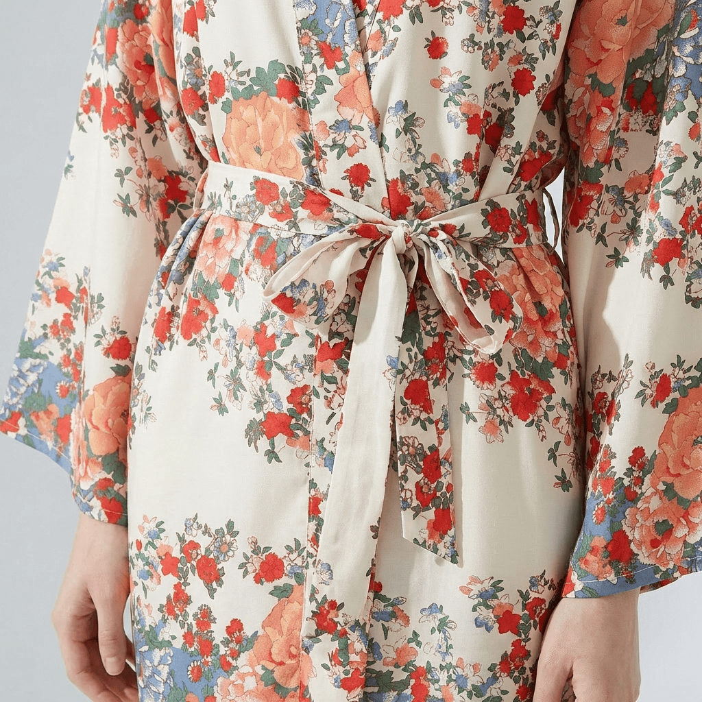 Kimono Floral Style Bohème