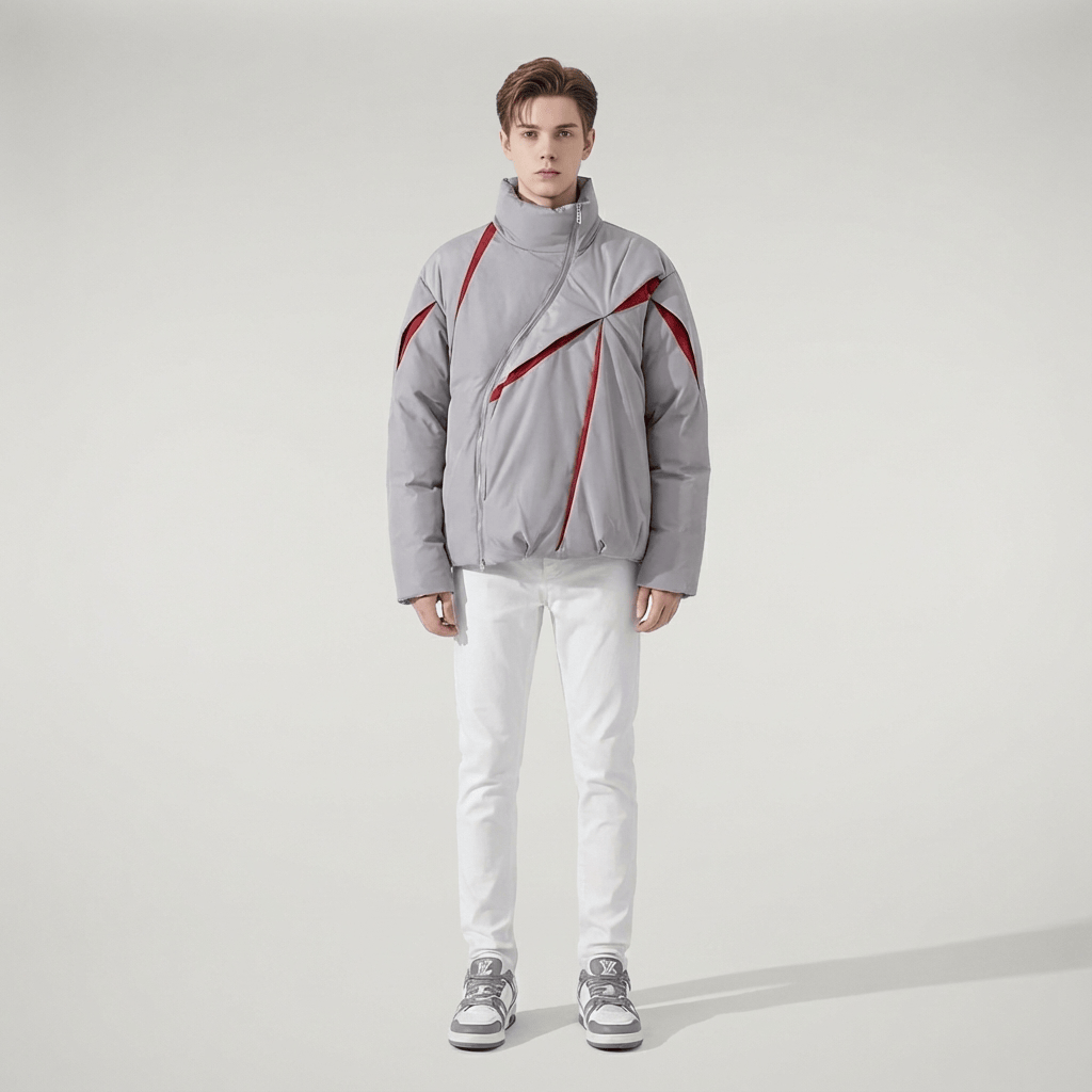 Kimono Homme Veste Gris
