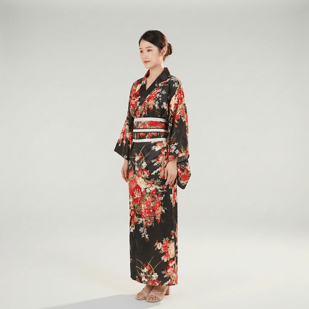 Kimono Japonais Femme Cosplay