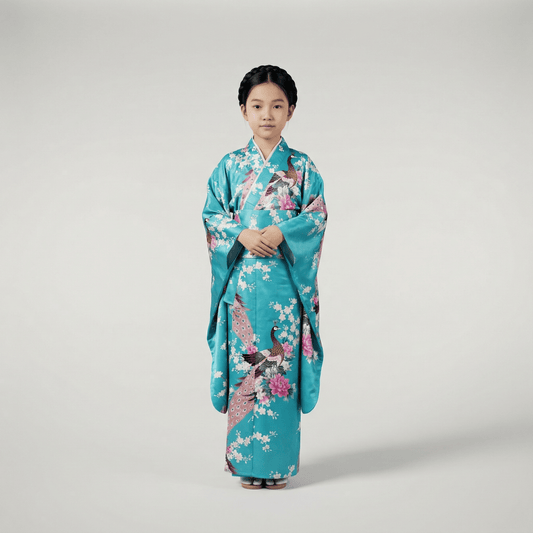 Kimono Japonais Fille Traditionnel