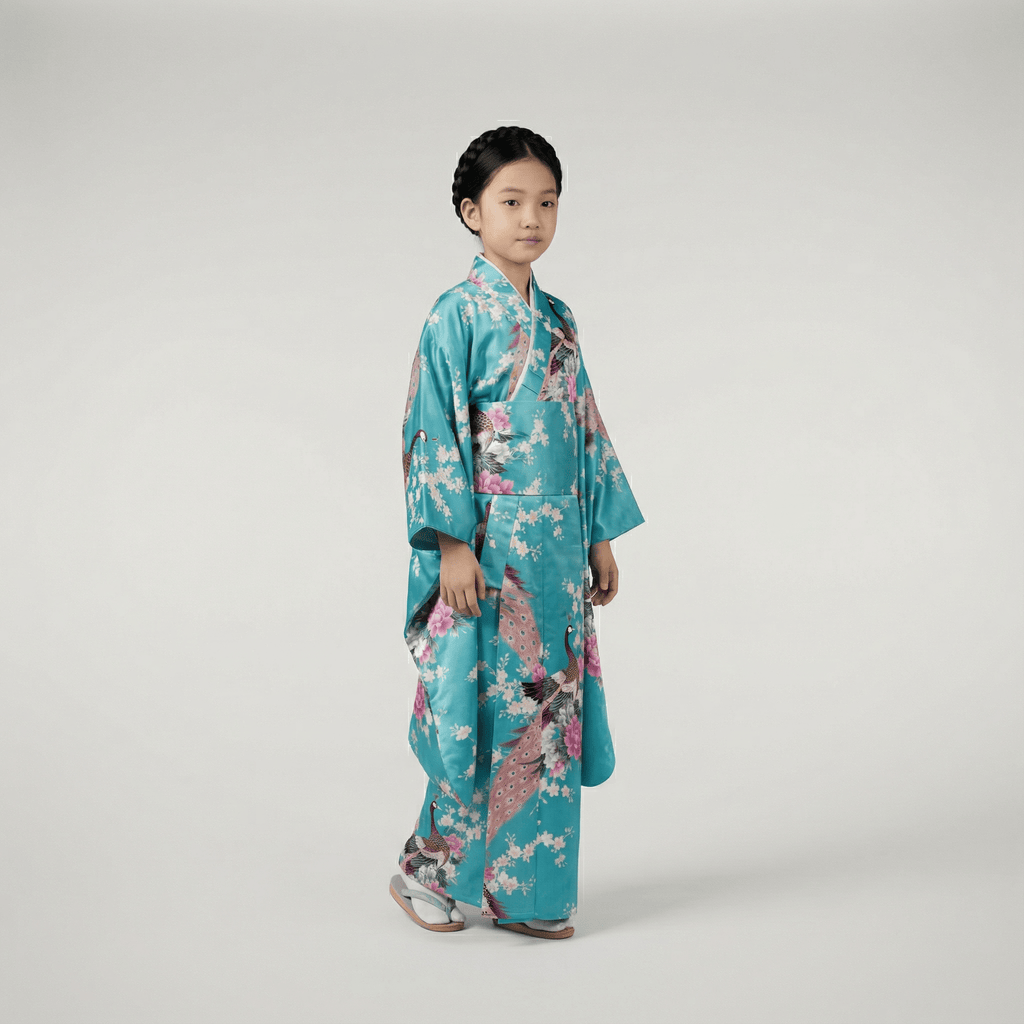 Kimono Japonais Fille Traditionnel