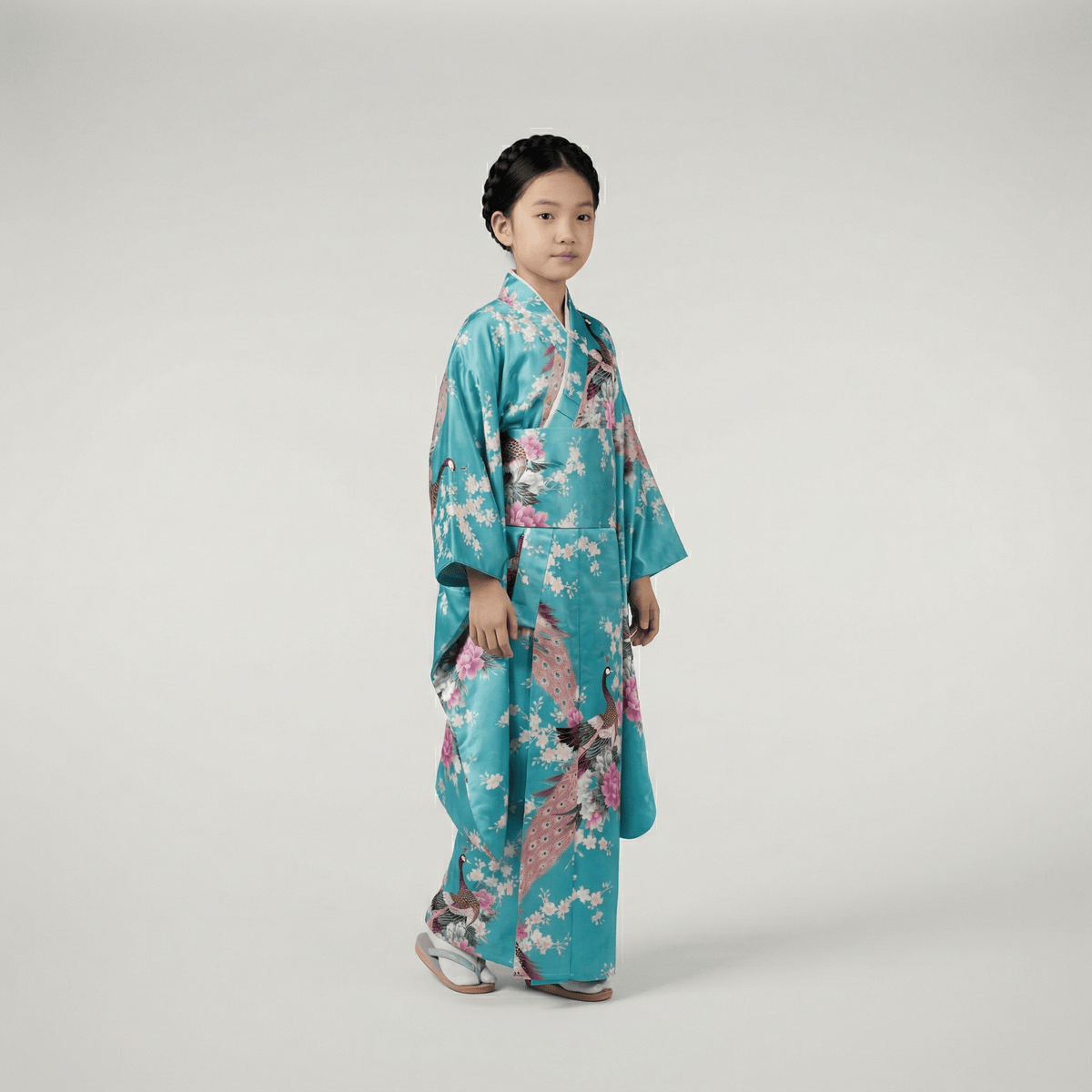 Kimono Japonais Fille Traditionnel