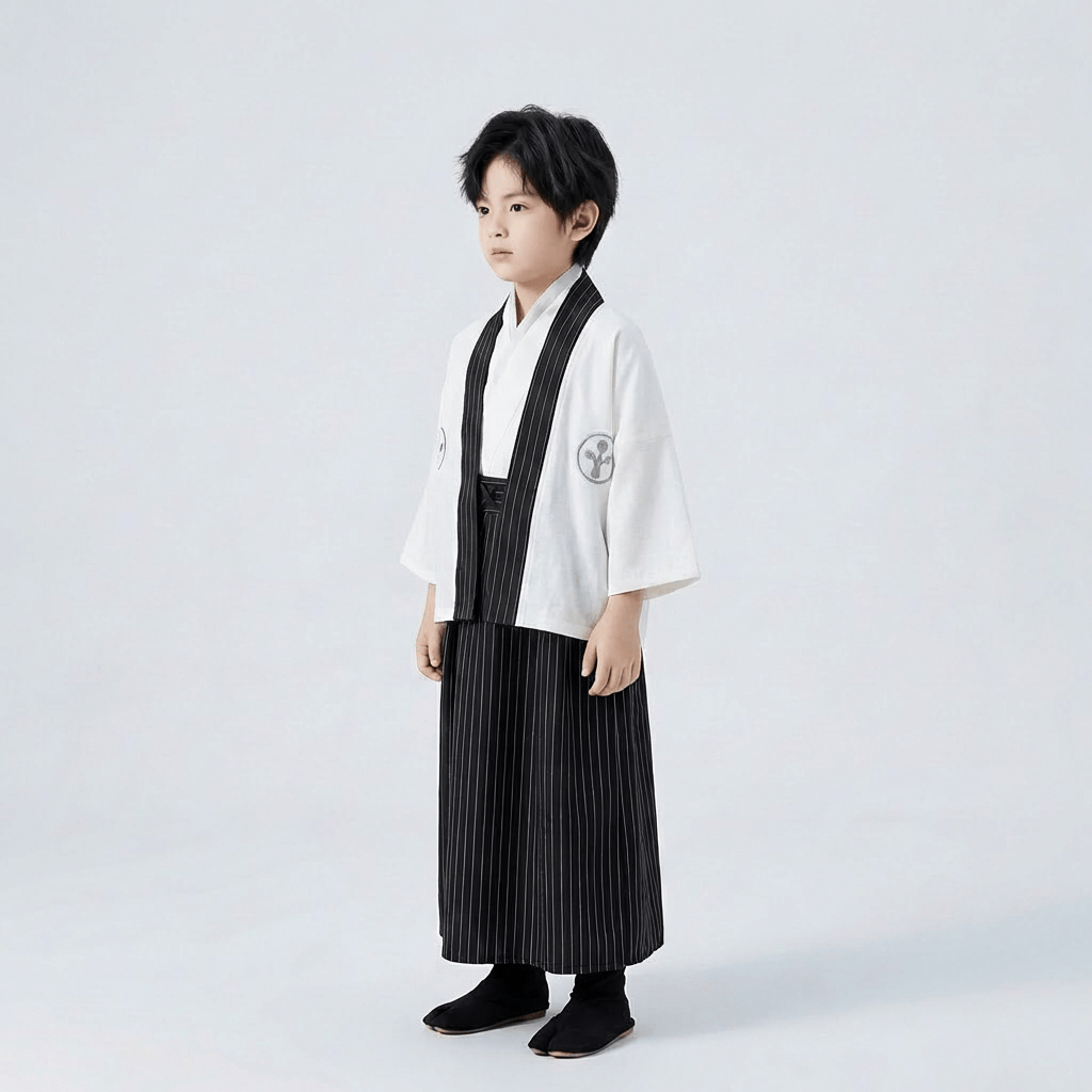 Kimono Japonais Samourai Enfant