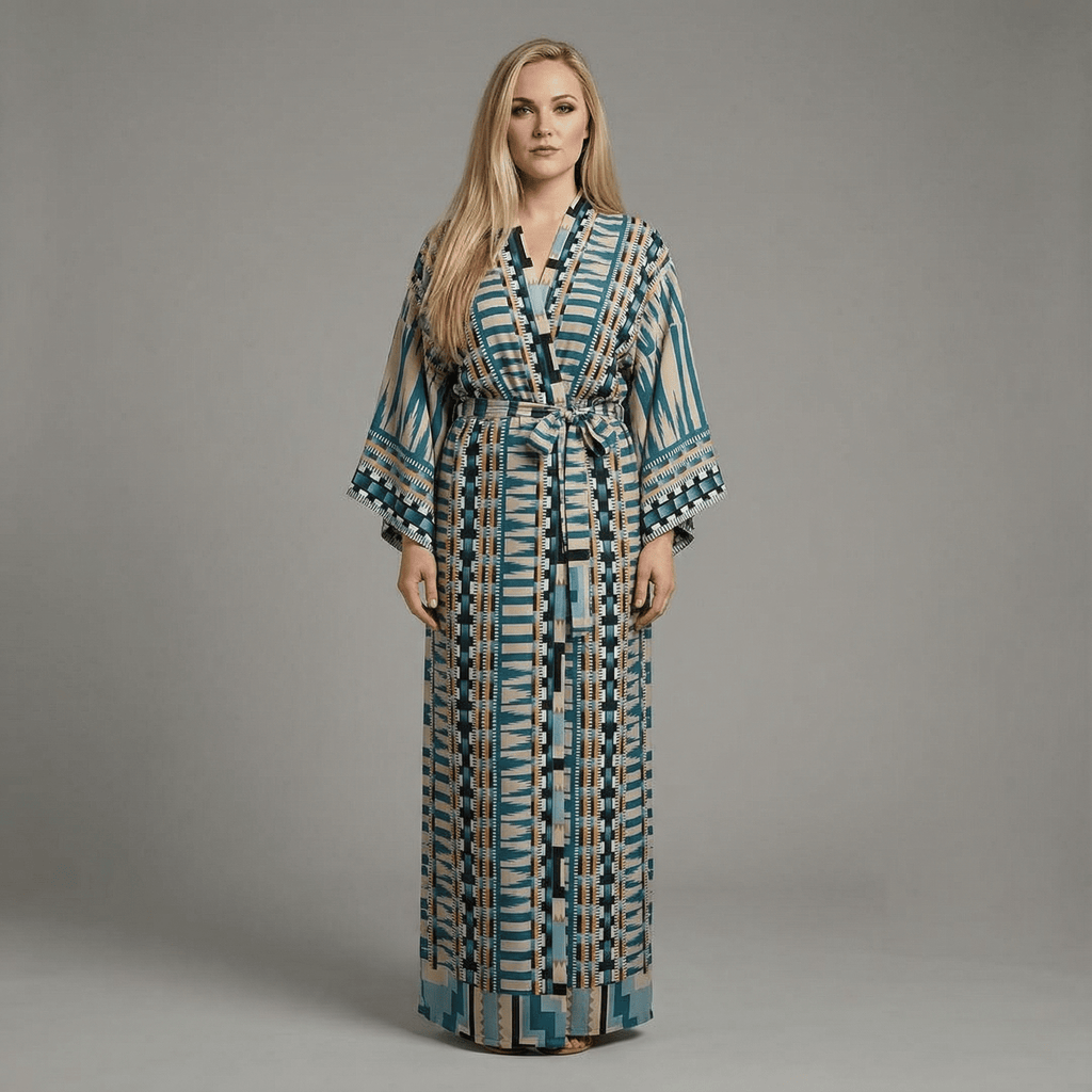 Kimono Long à Motifs