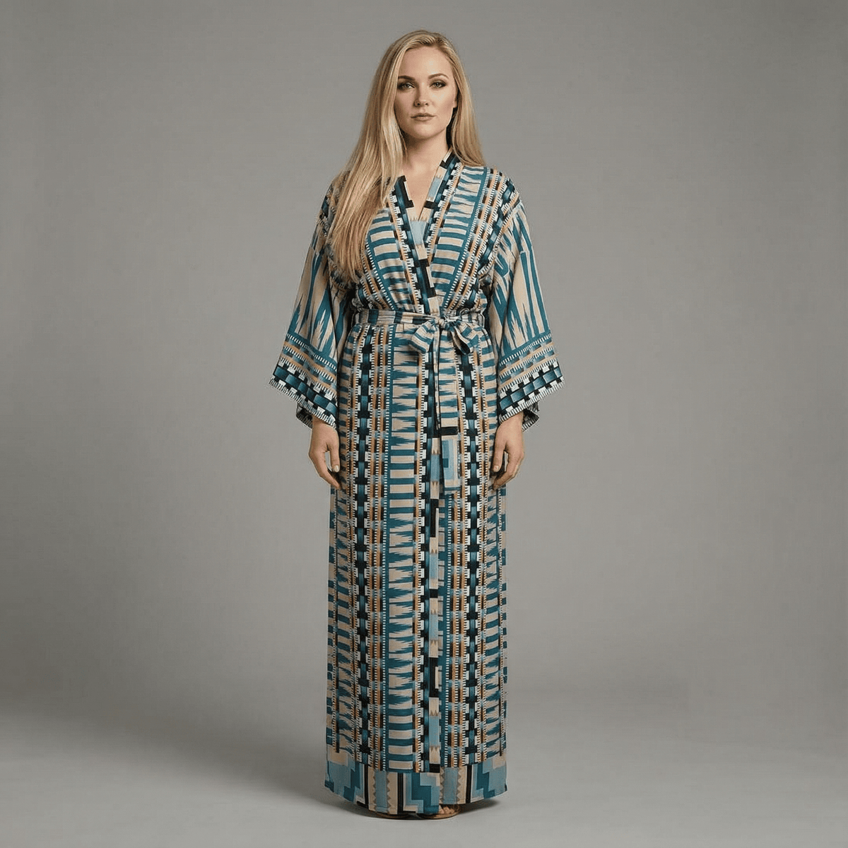 Kimono Long à Motifs