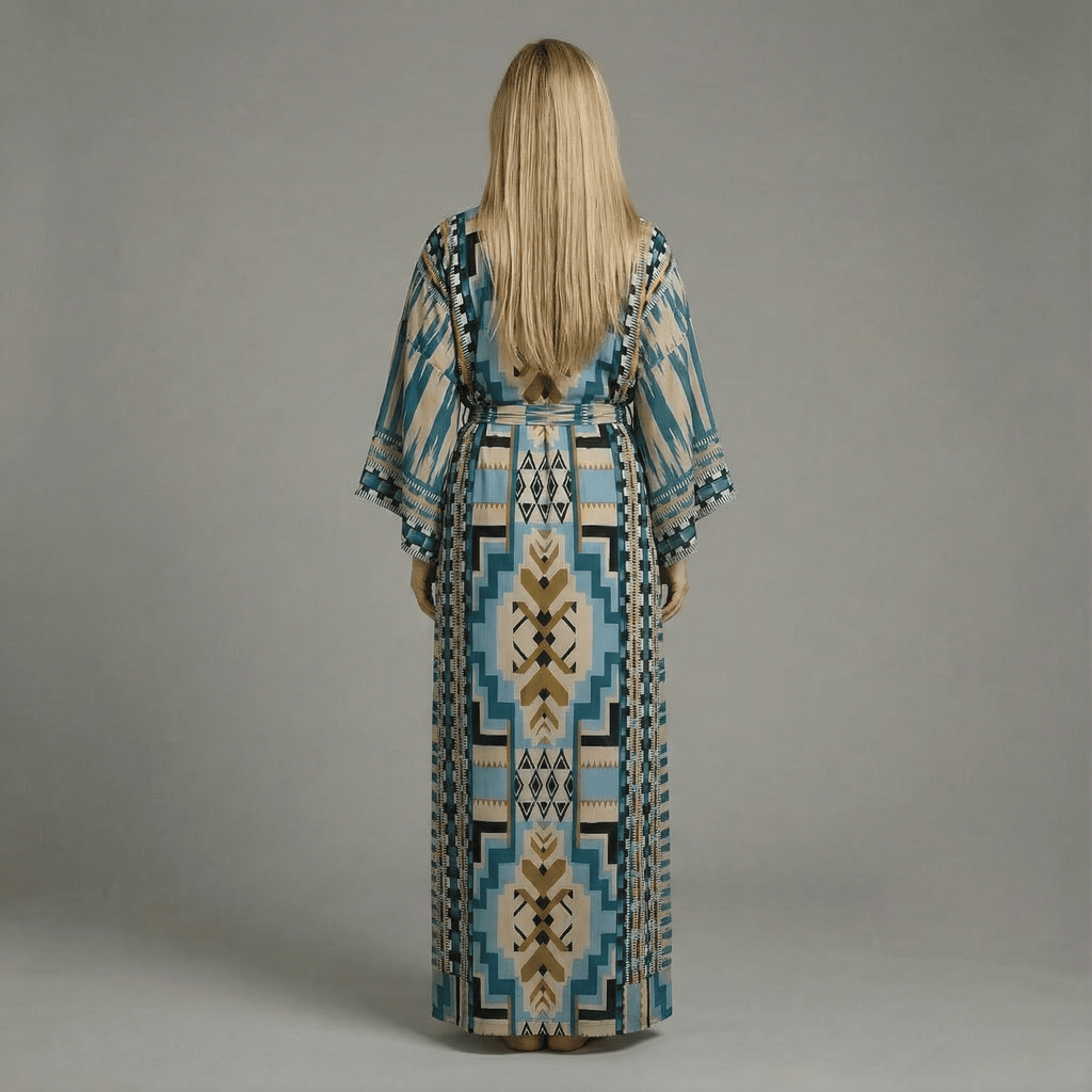 Kimono Long à Motifs