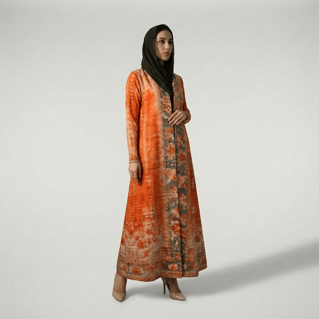 Long Kimono Orange