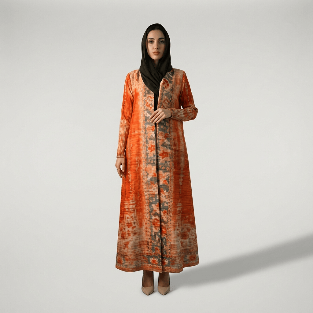 Long Kimono Orange
