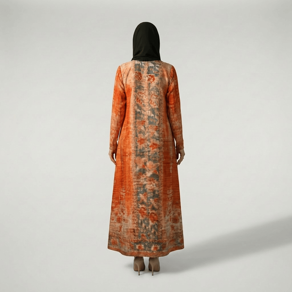 Long Kimono Orange