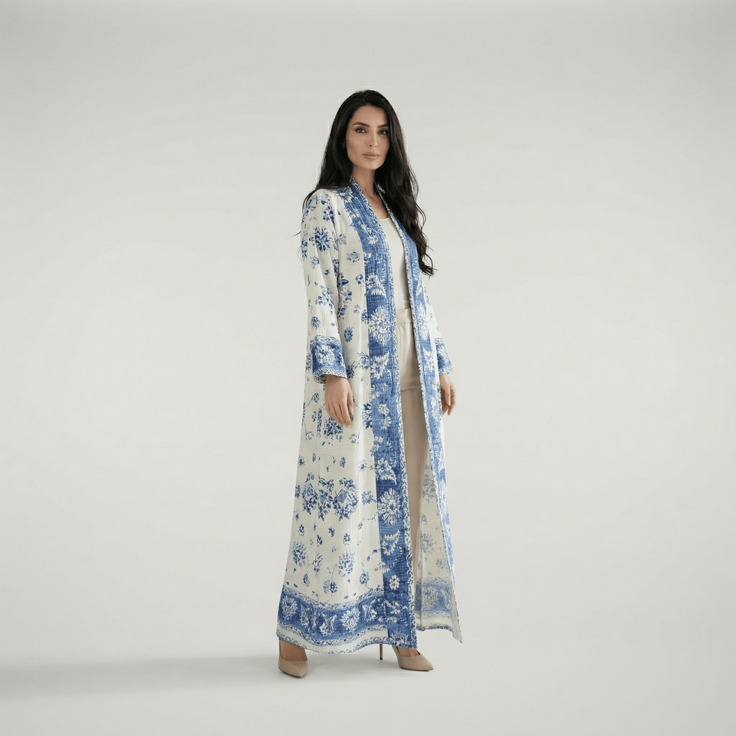 Kimono Long Femme Abaya