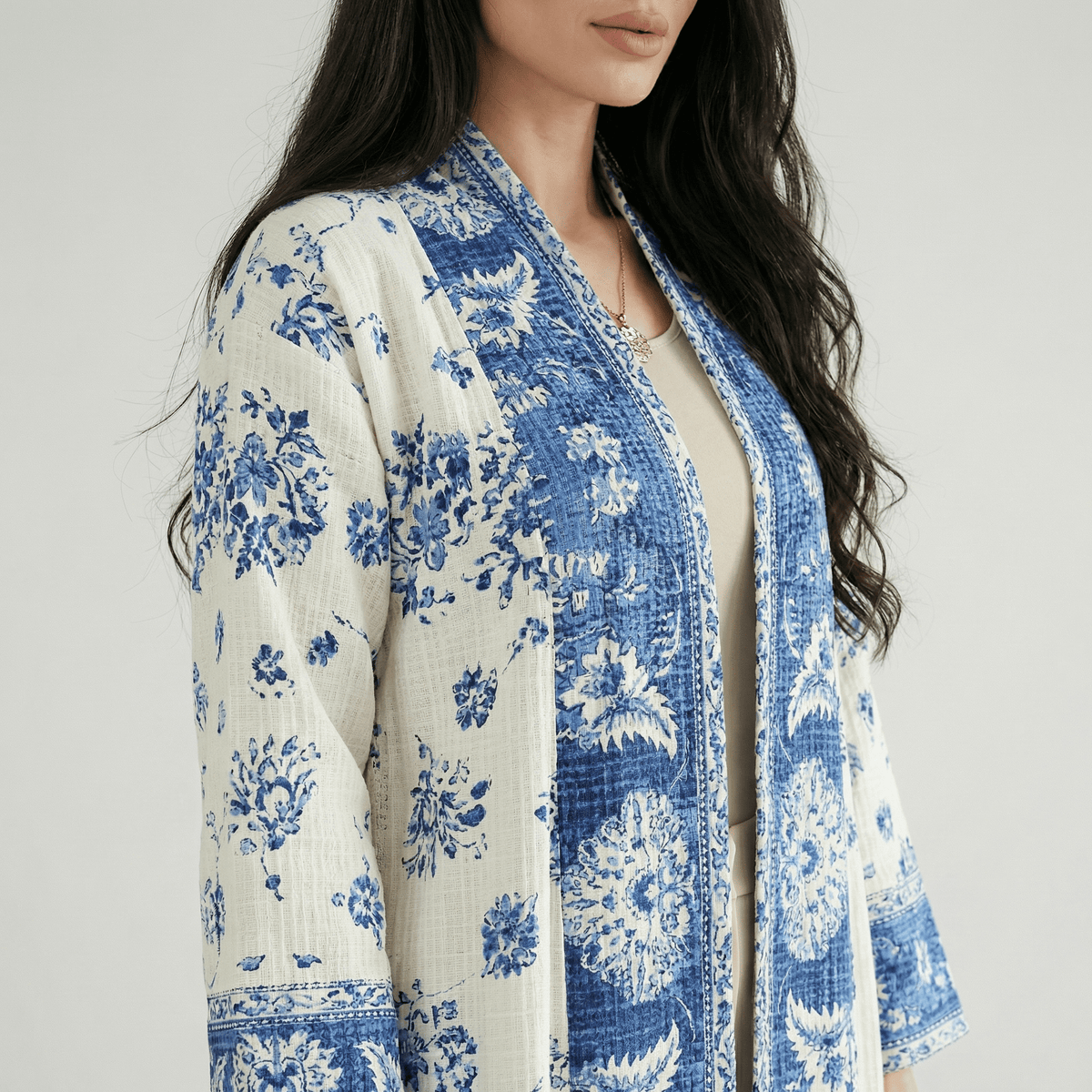 Kimono Femme Long Imprimé