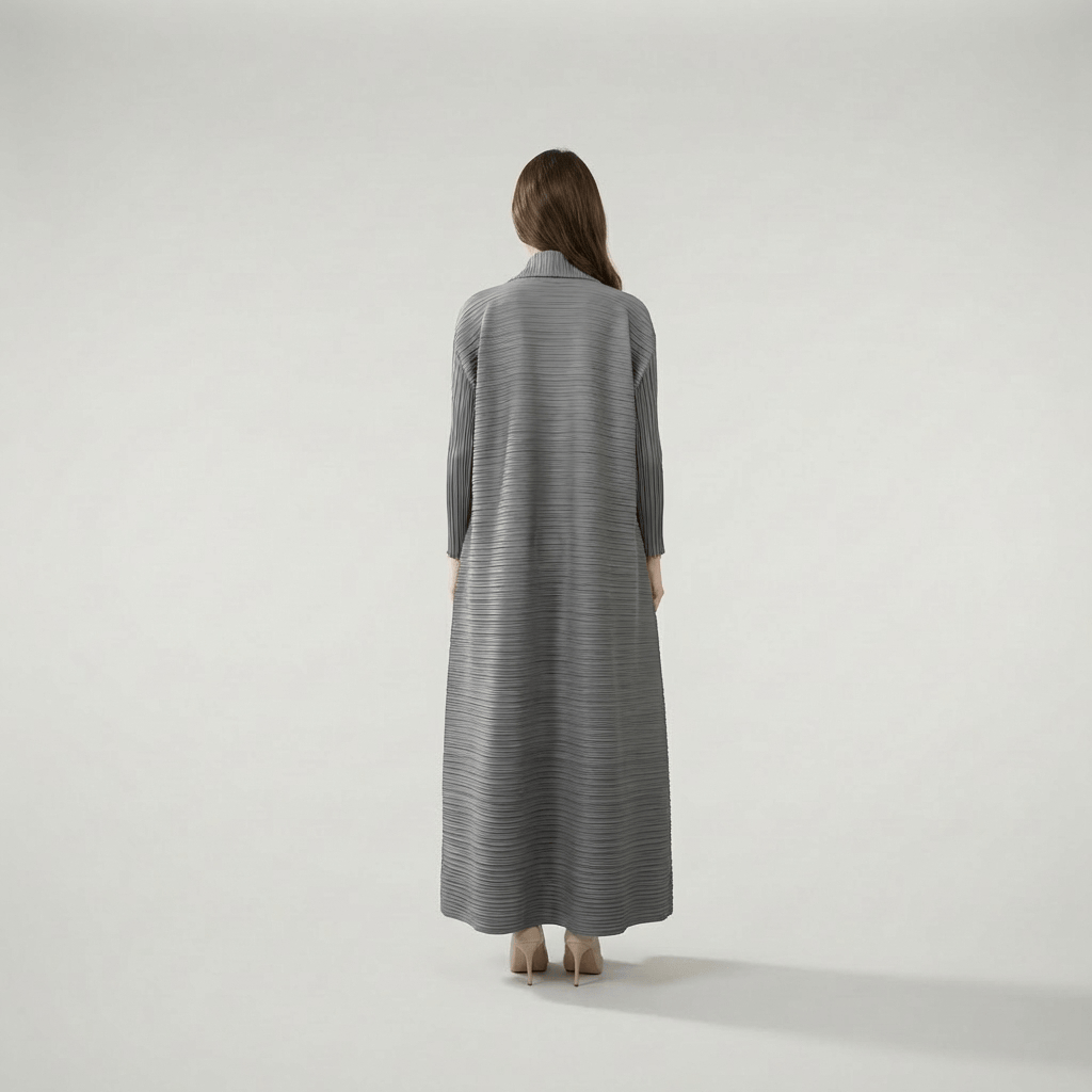 Kimono Femme Gris Clair