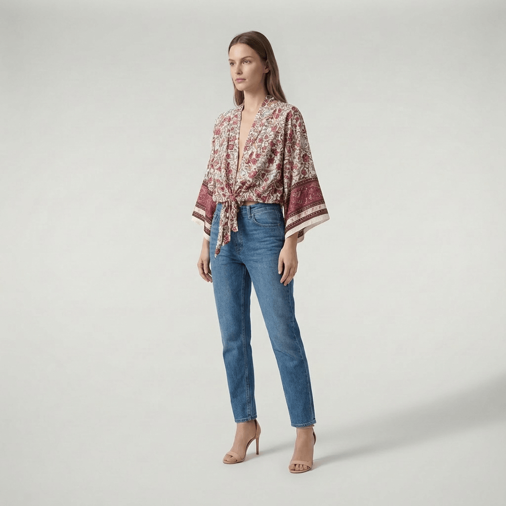 Kimono Manches Chauves Souris