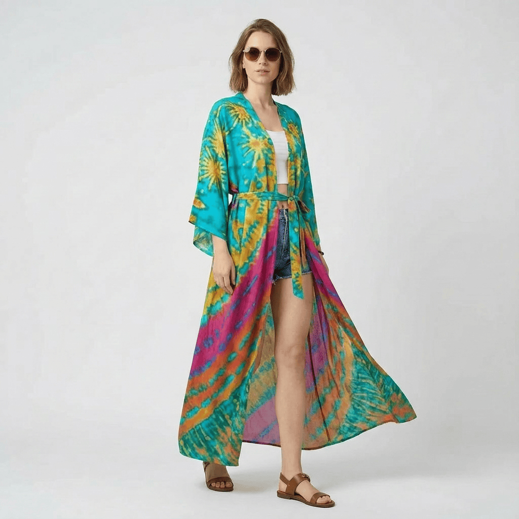 Kimono Multi Color Femme