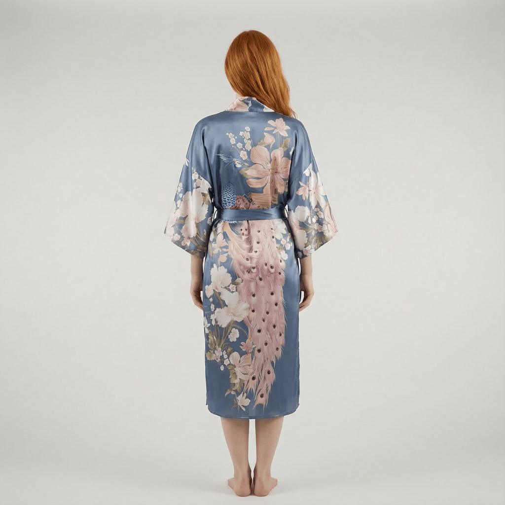 Kimono Plage Long Robe Bohem