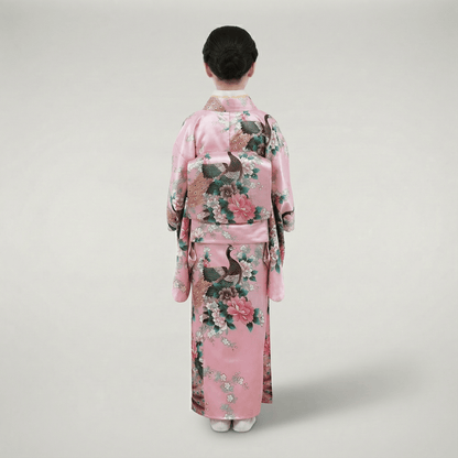 Kimono Rose Japonais Pour Enfant