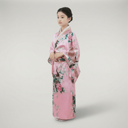 Kimono Rose Japonais Pour Enfant