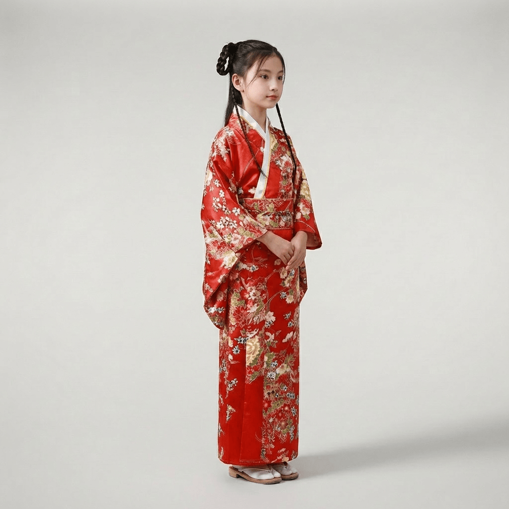 Kimono Rouge Enfant