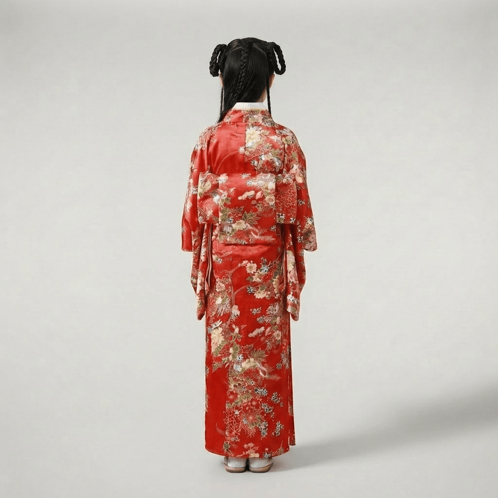 Kimono Rouge Enfant