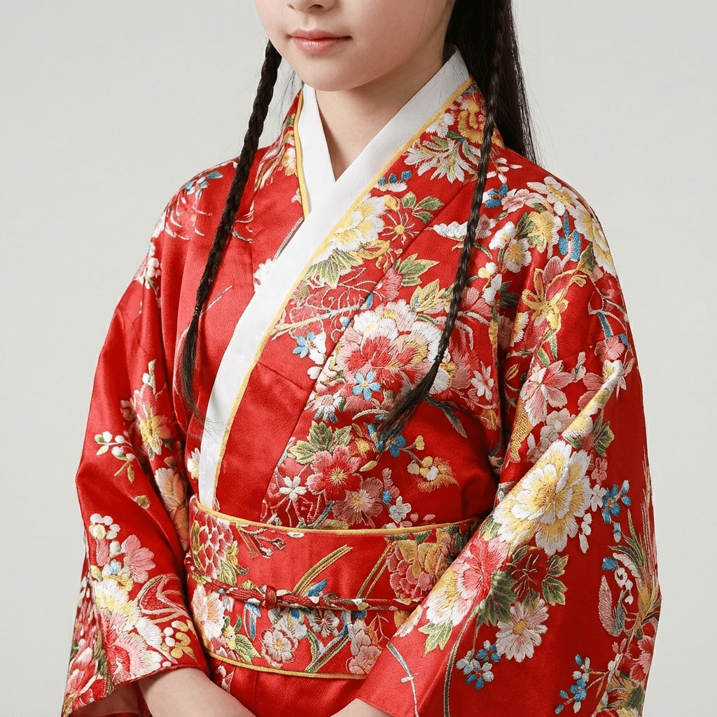 Kimono Rouge Enfant