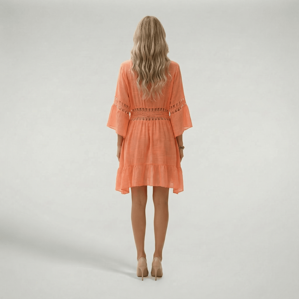 Kimono Tunique Plage Crochet
