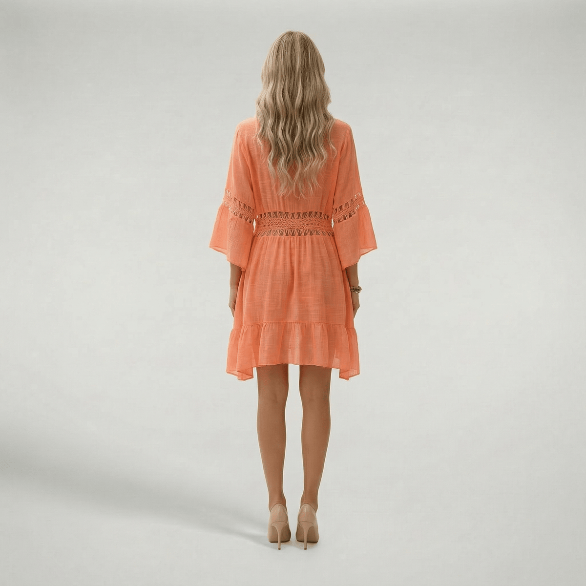 Kimono Tunique Plage Crochet