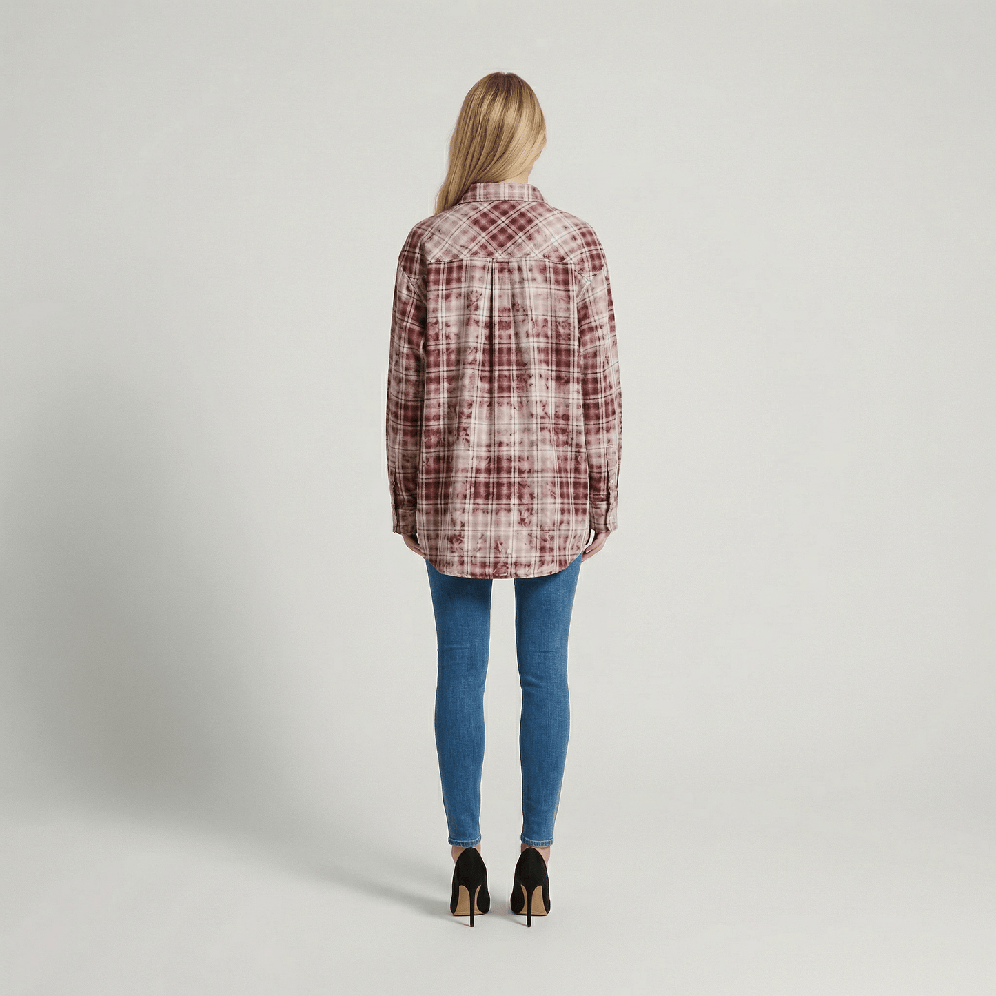 Longue Chemise Style Kimono Femme