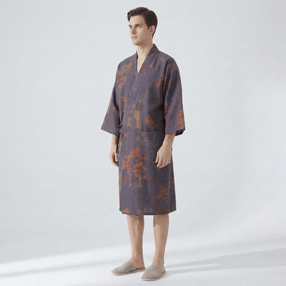 Pyjama Kimono Homme Coton