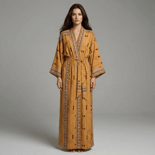 Robe Kimono Manches Longues