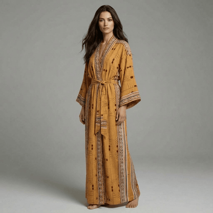 Robe Kimono Manches Longues