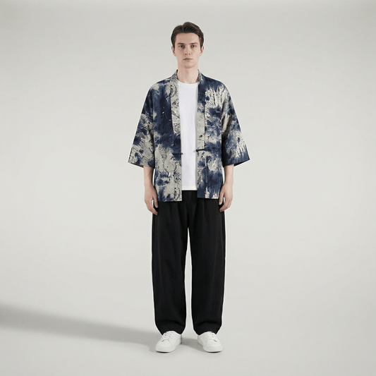 Vest Style Kimono Homme