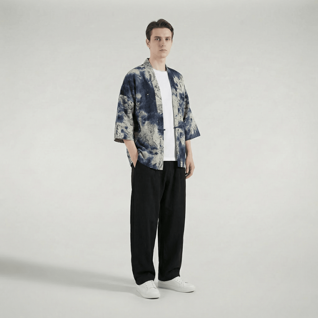 Vest Style Kimono Homme