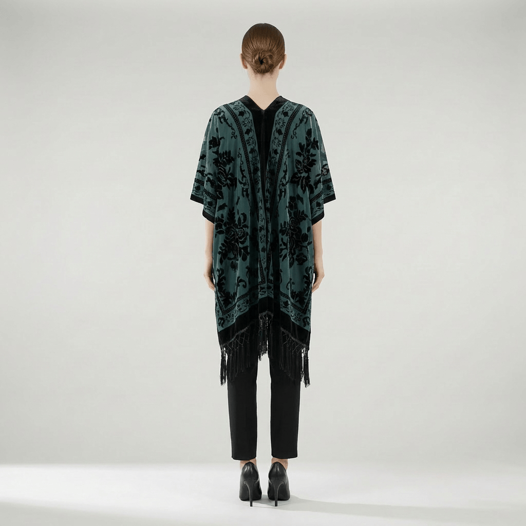 Veste Kimono Bohême Châle
