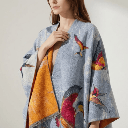 Veste Kimono Court Femme