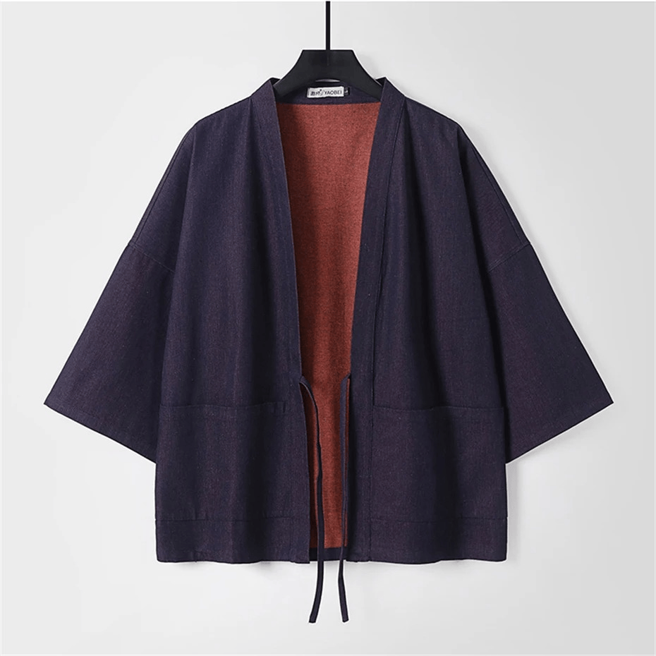 Veste Kimono Denim Homme