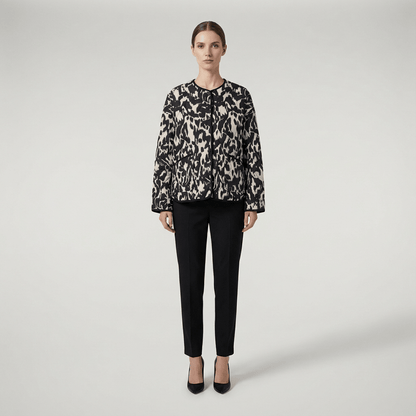 Motif animalier abstrait