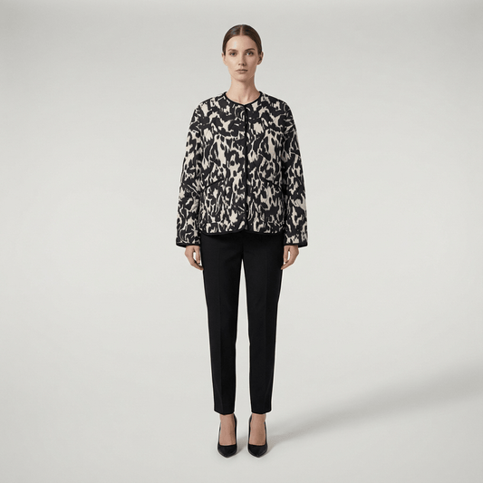 Motif animalier abstrait