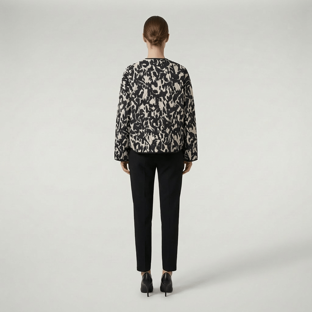 Motif animalier abstrait