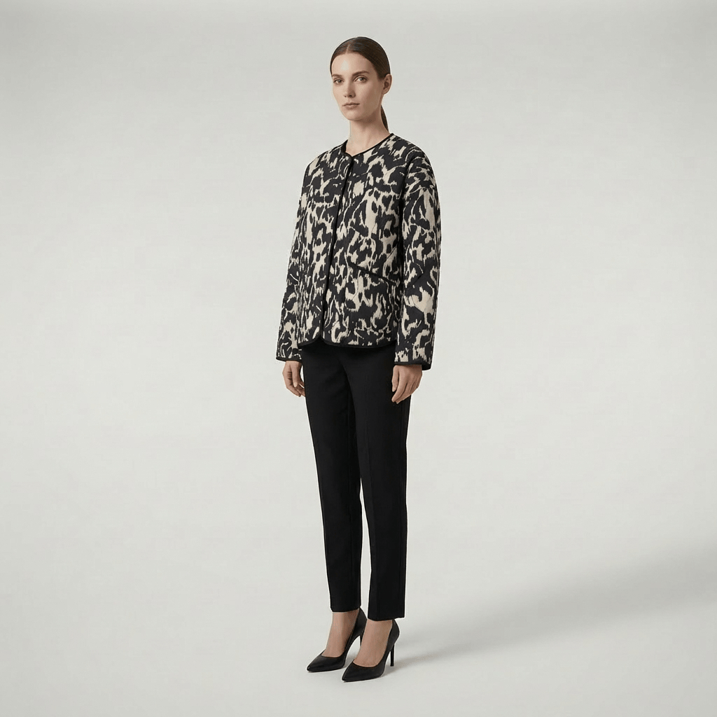 Motif animalier abstrait