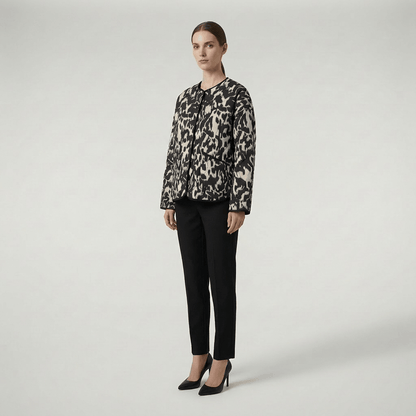 Motif animalier abstrait