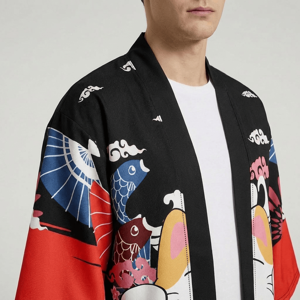 Veste Kimono Homme Haori