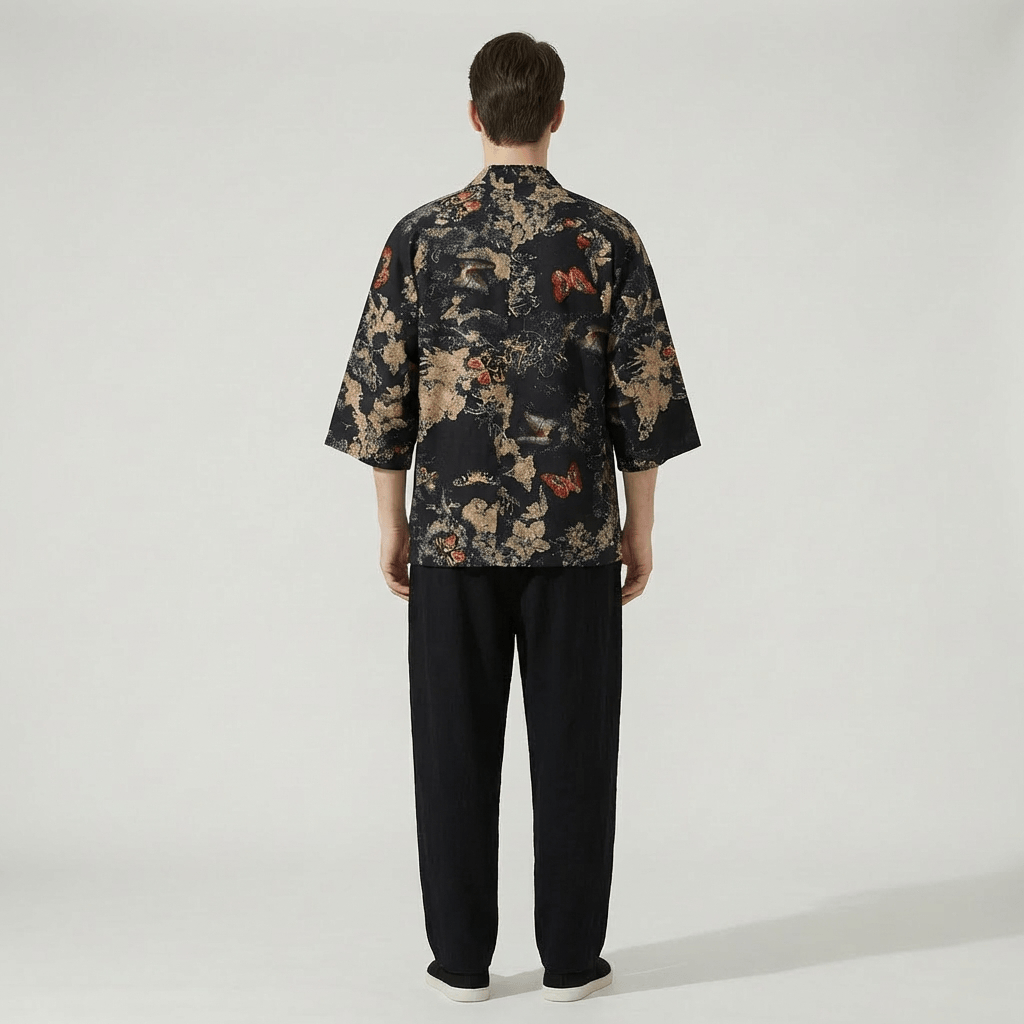 Veste Kimono Homme Moderne