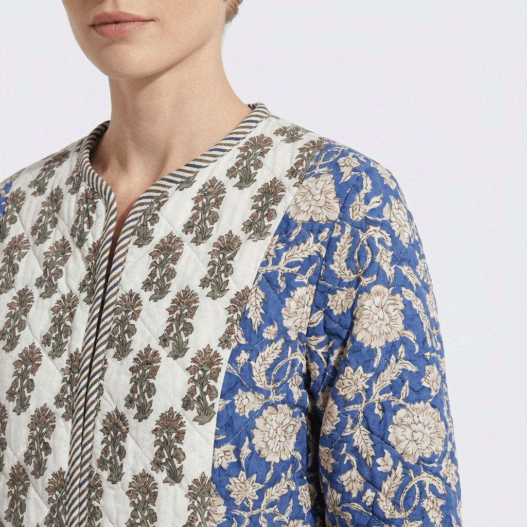 Veste Kimono Matelassée Femme